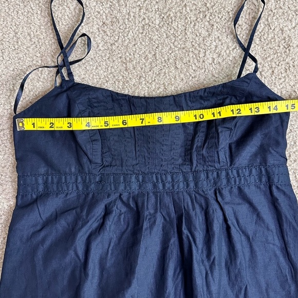 LOFT Ann Taylor Black Midi Dress Size 4P - Picture 4 of 5